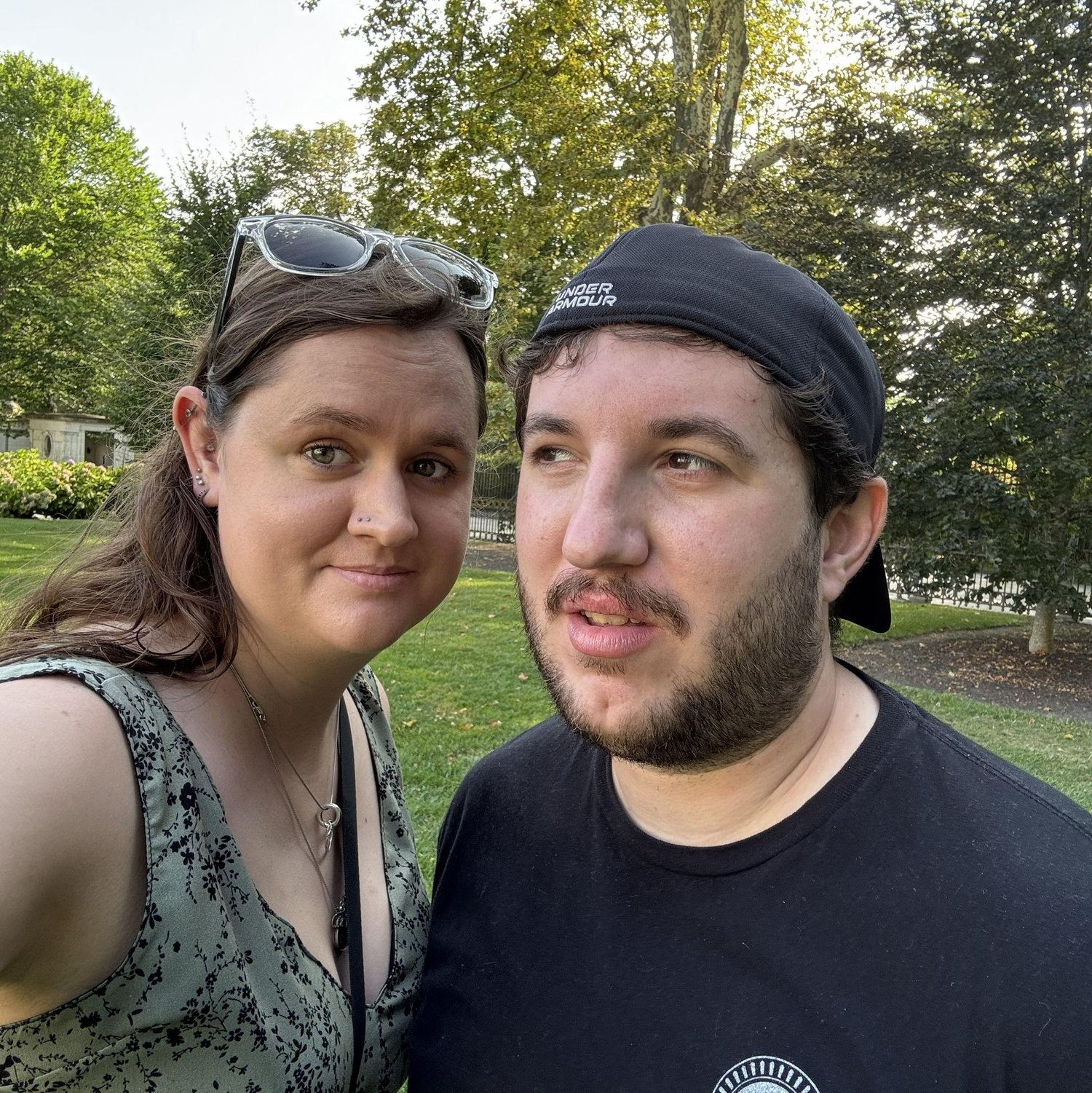 Surprising Jason with a selfie - Rhode Island 2025