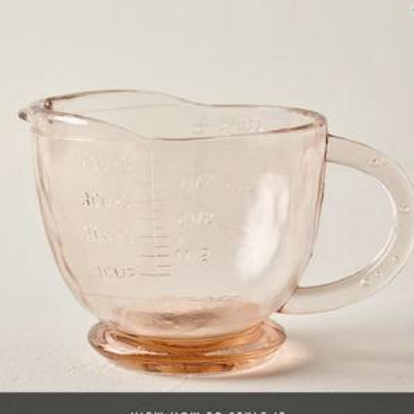 Magnolia: Blush Glass 4 Cup Measuring Cup