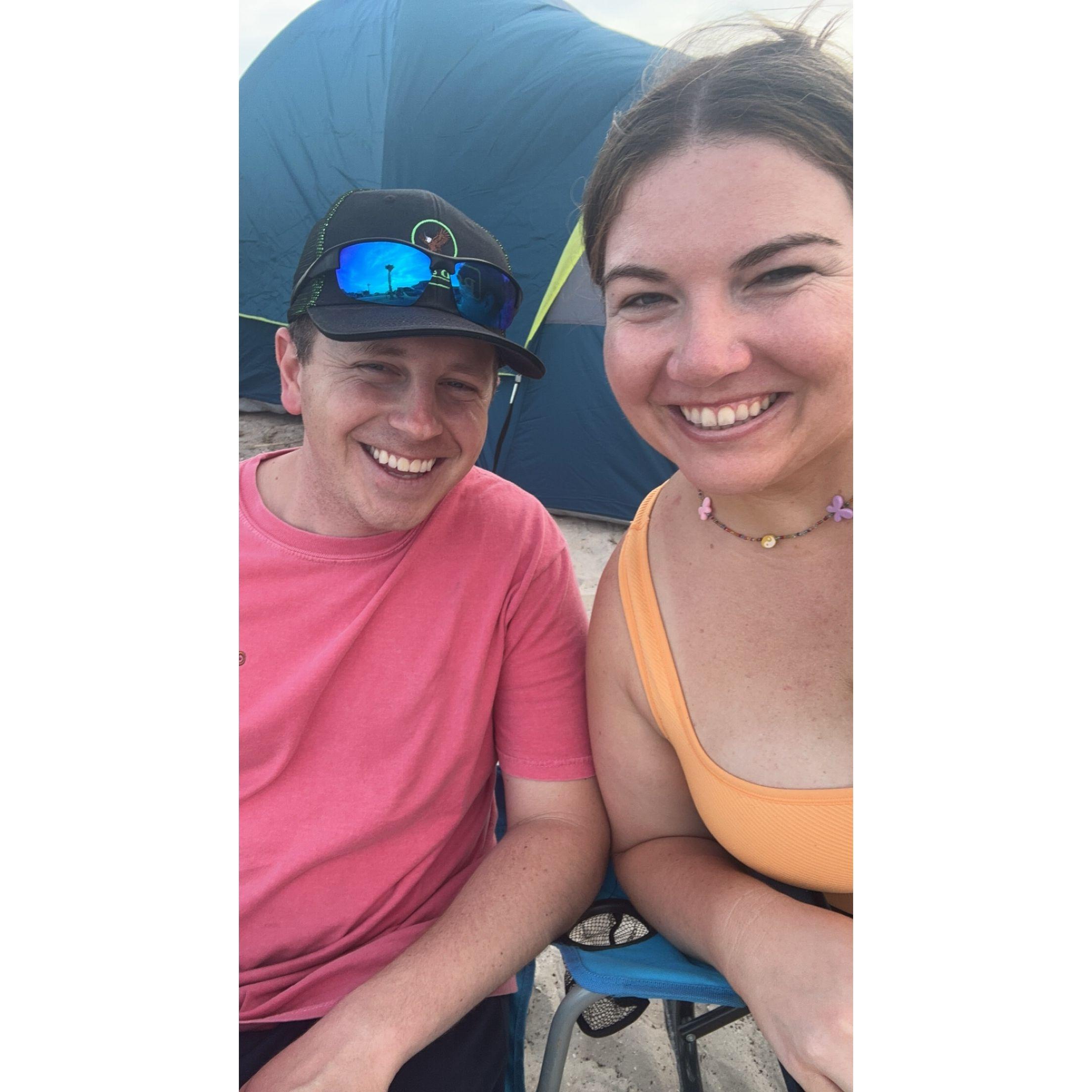 Our first camping trip
