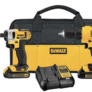 DEWALT Cordless Drill and Impact Driver, Power Tool Combo Kit
