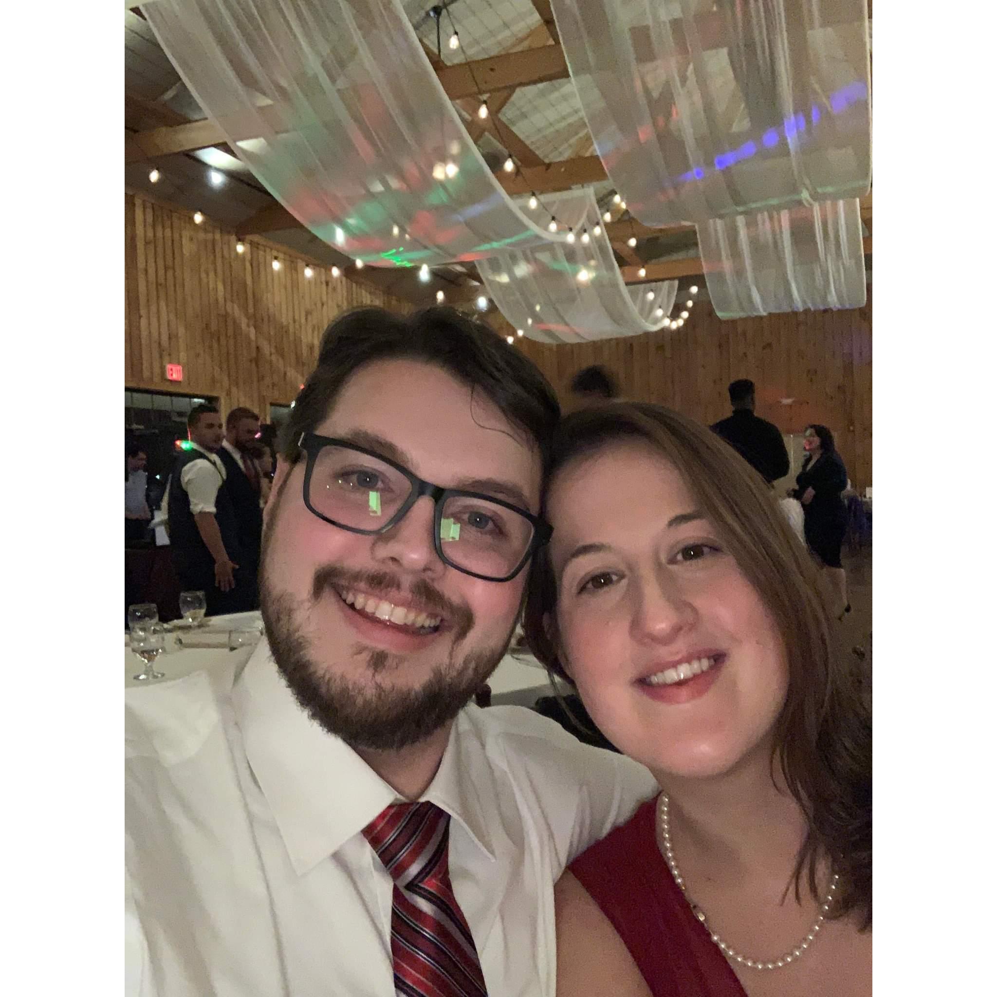 Celebrating the marriage of our friend (and soon to be officiant) Jason Bristol and his wife, Erin
