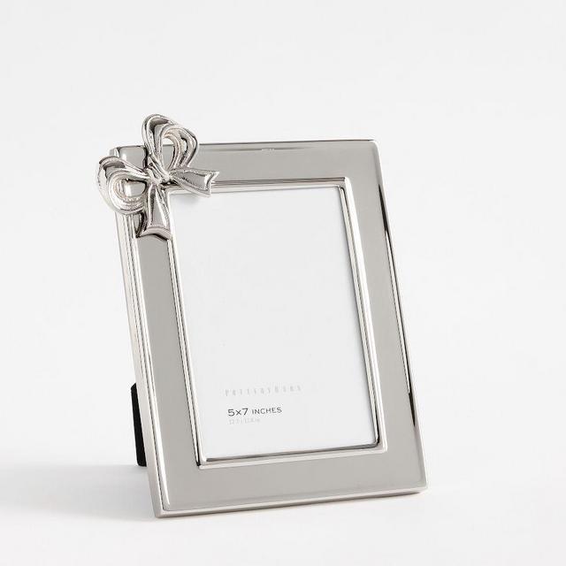 Monique Lhuillier Clara Bow Frame, 5"x7", - Silver
