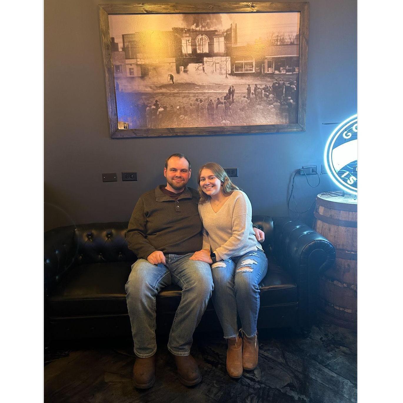 Our first anniversary!