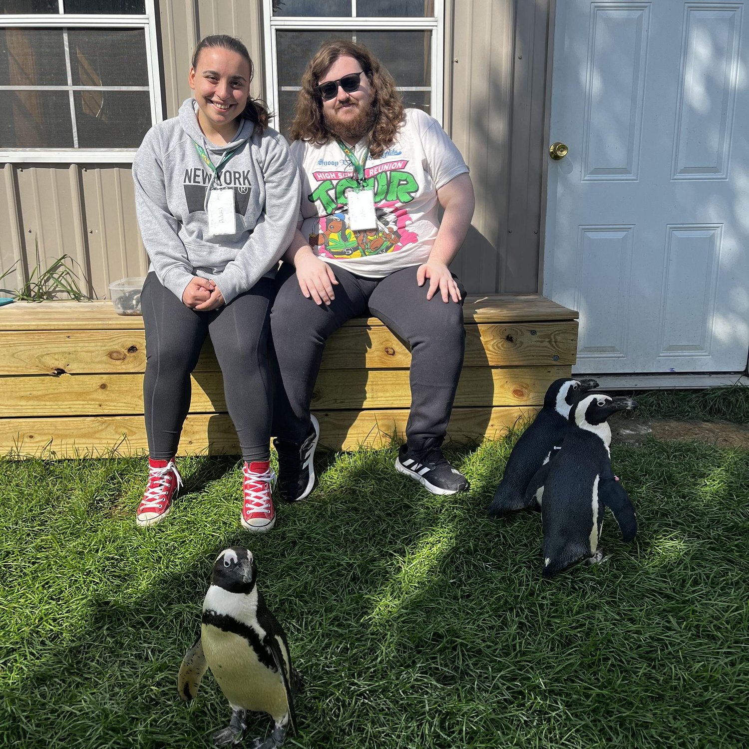 We met penguins for our 7th anniversary.