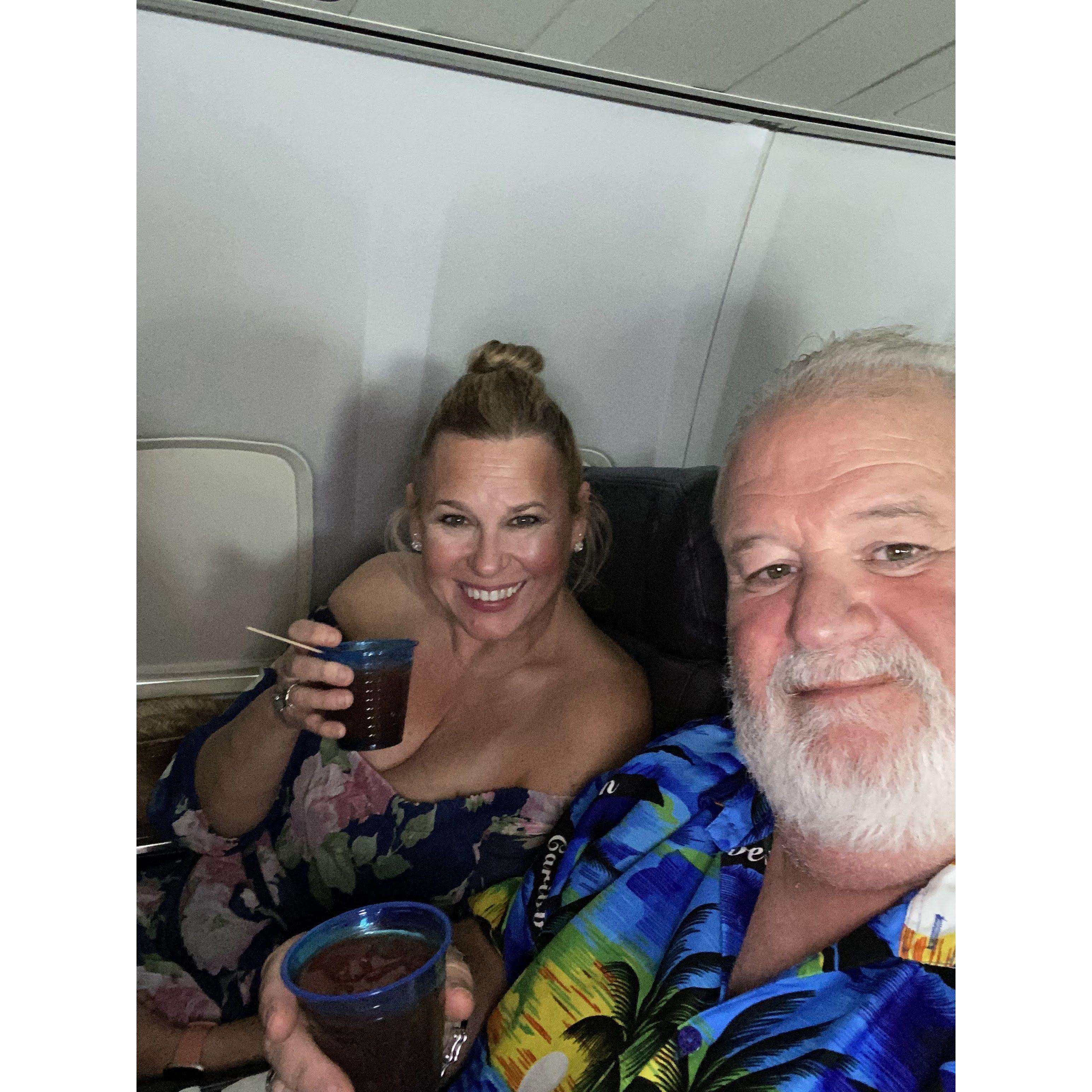 Plan ride to Cozumel.
