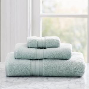 Hydrocotton Towels Set of 3 - Color: PORCELAIN BLUE