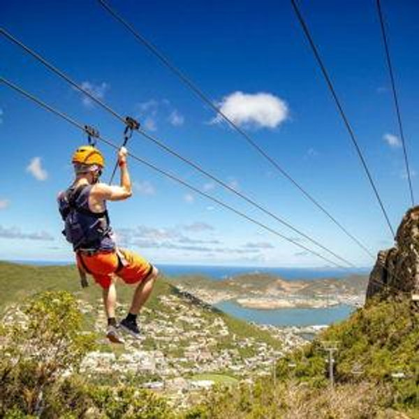 Ziplining the Steepest Zipline in the World For 2