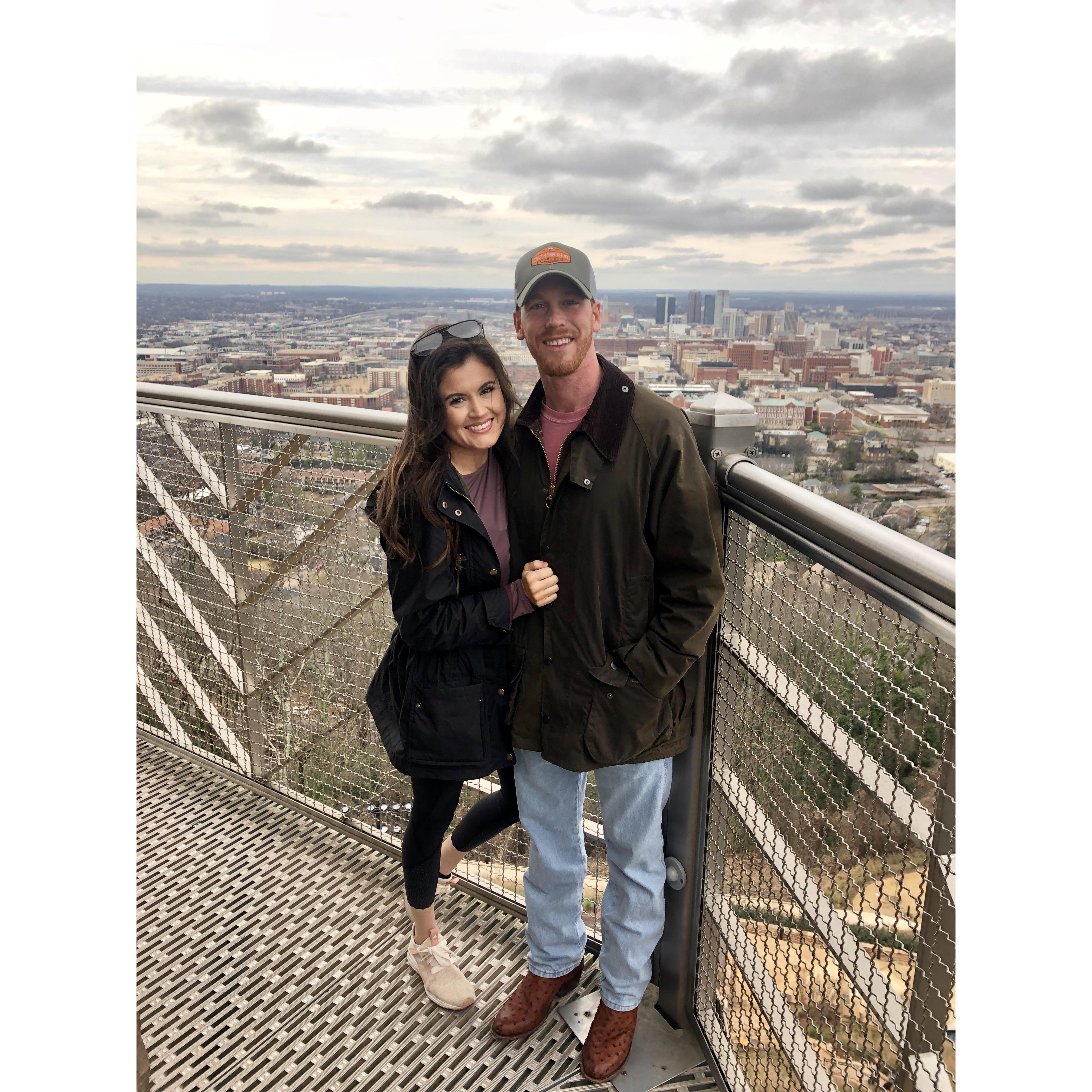 Just another Sunday adventure to one of our favorite spots in Birmingham - The Vulcan