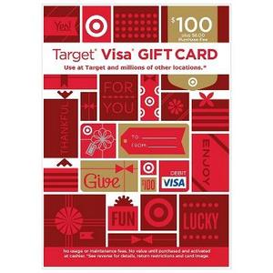Target Visa - Visa Gift Card - $100 + $6 Fee