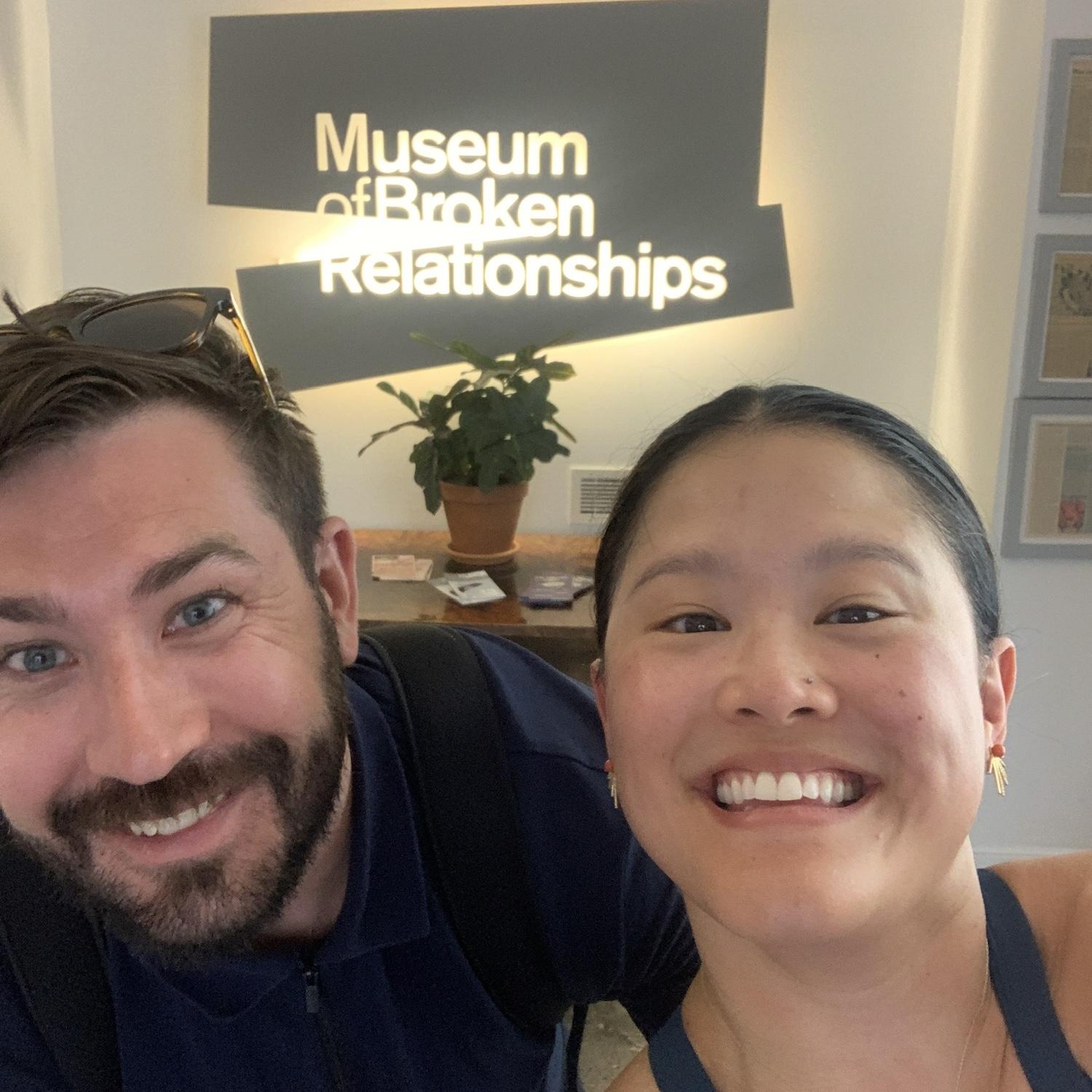 Museum of Broken Relationships in Zagreb, Croatia