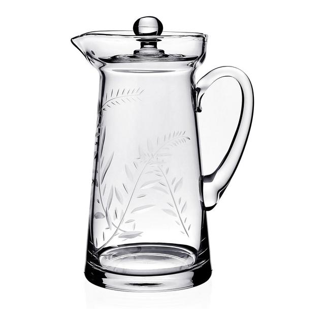 William Yeoward Crystal Jasmine Covered Pitcher, 2.5 pt.