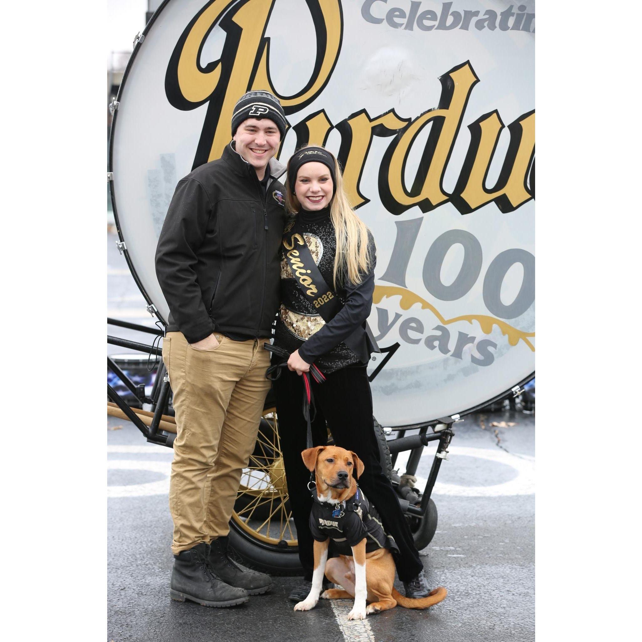 November 27th, 2021: Senior Day with the Purdue Marching Band!