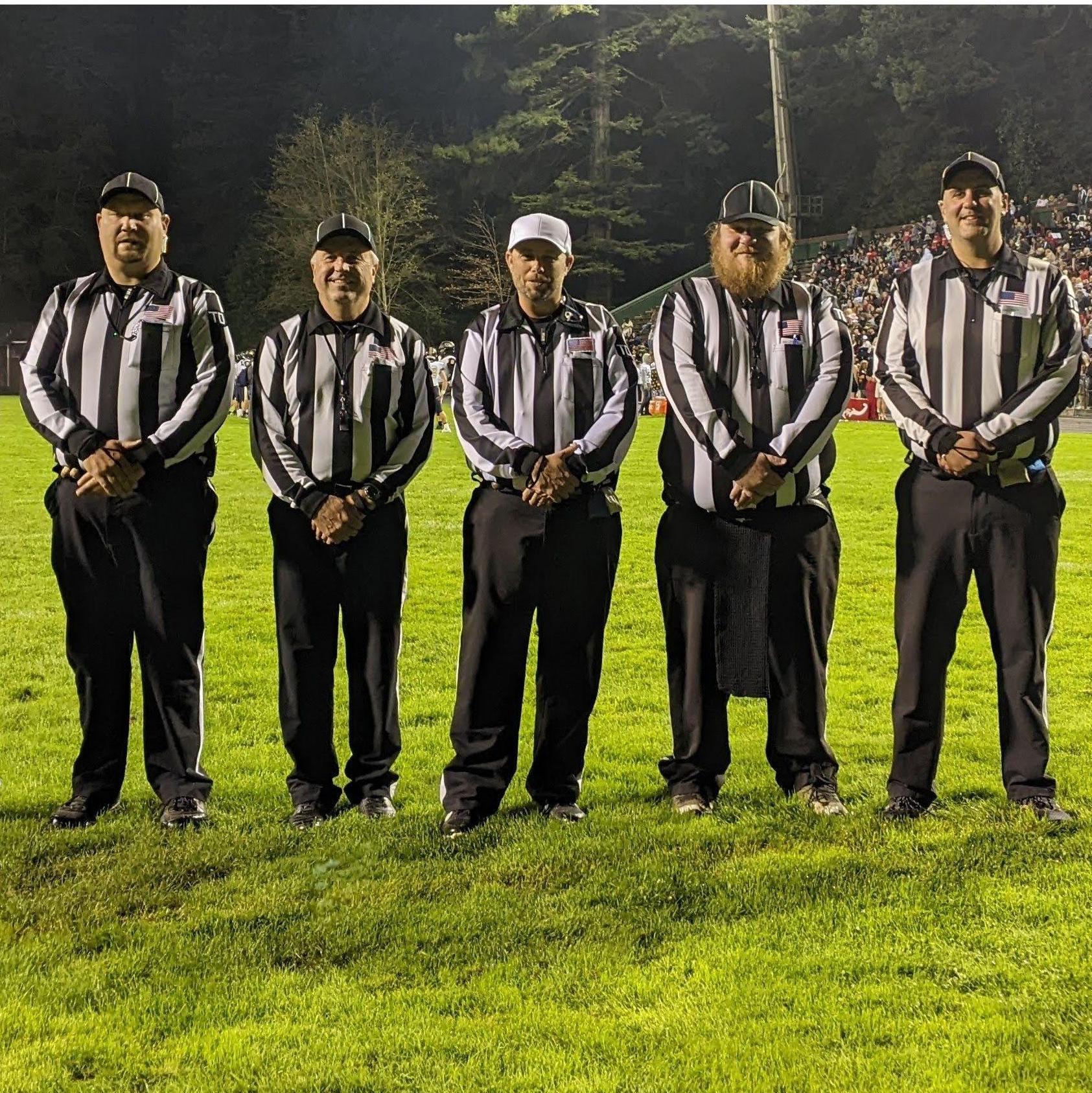 Alex is in his fourteenth year as a local referee for youth and high school football.
He is even eligible this year for section championchips state wide.