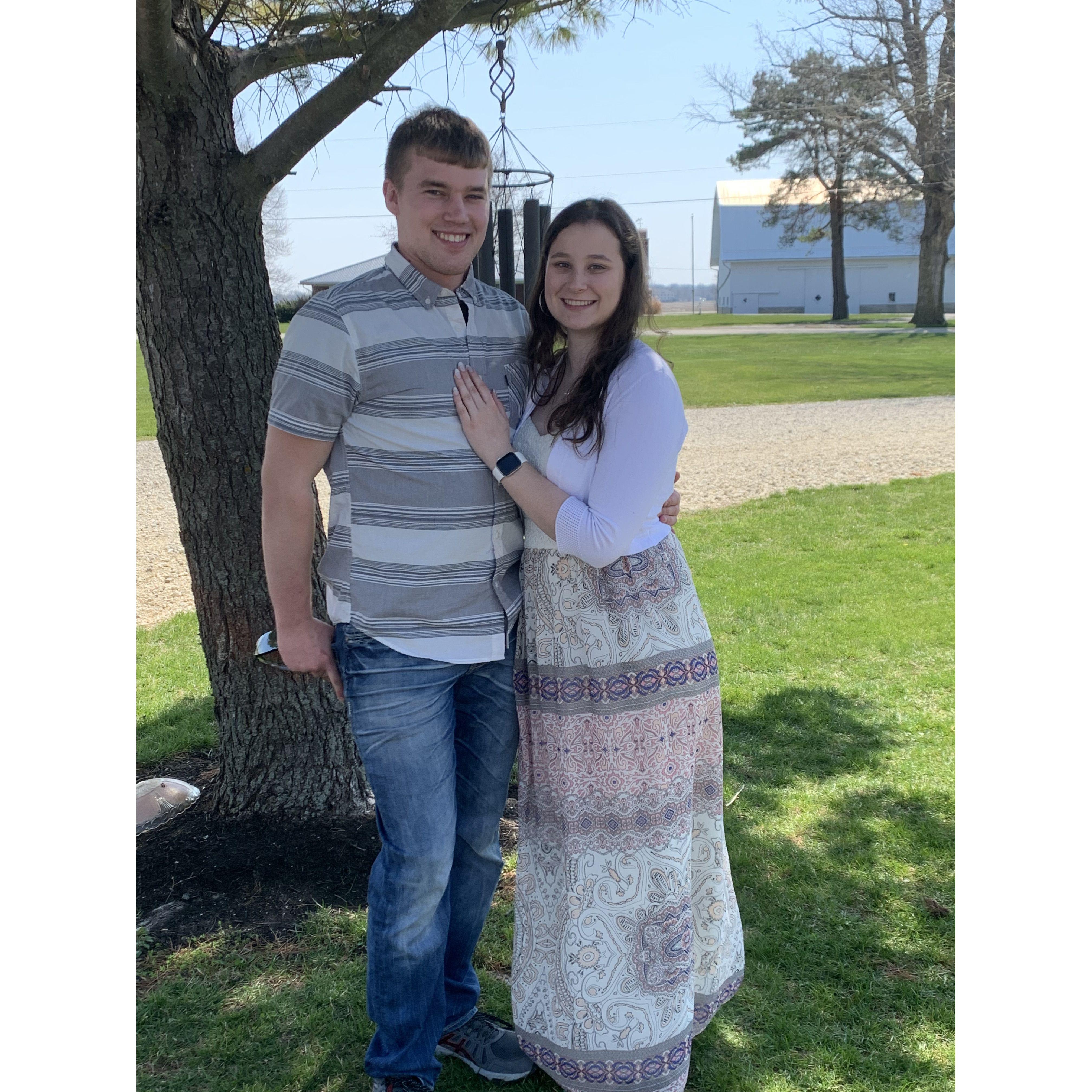 First Easter together.