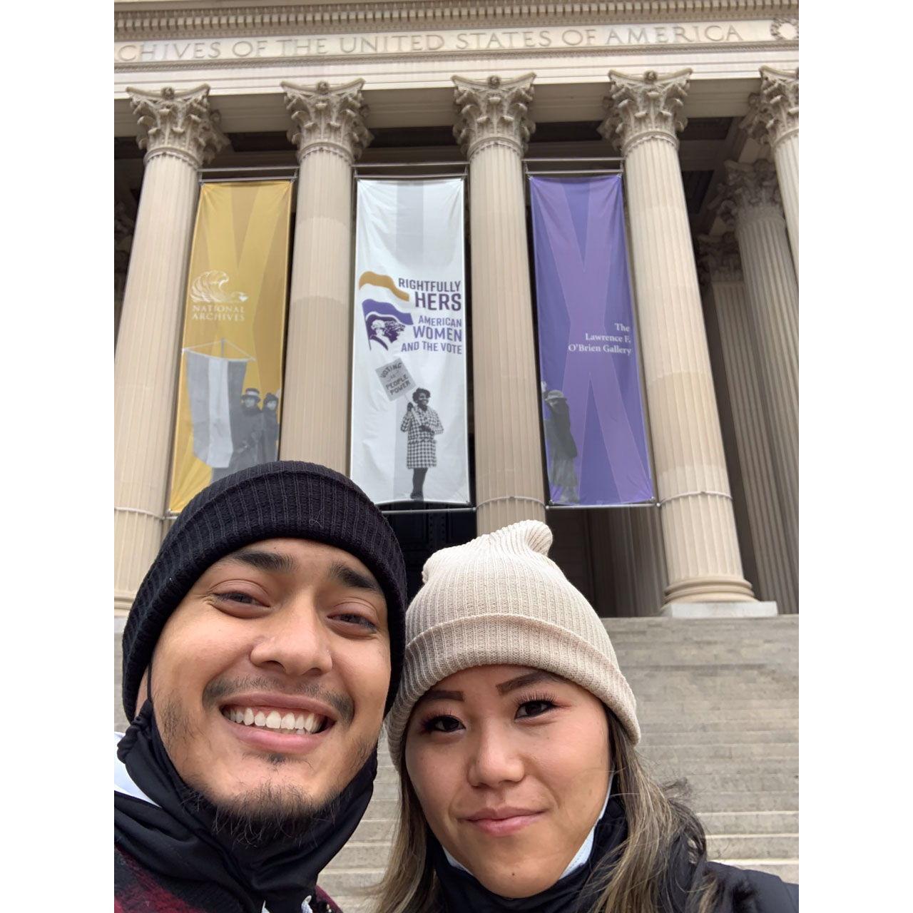 Quick trip to the capital