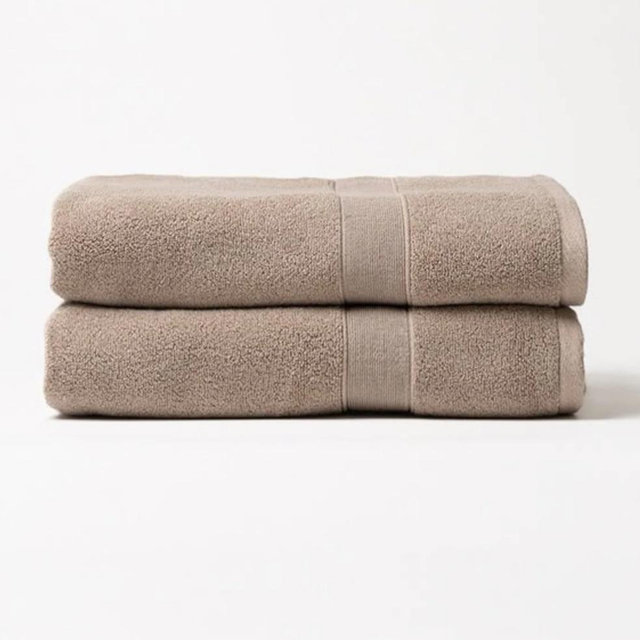 Luxe Bath Towels (Set of 2) in Sand