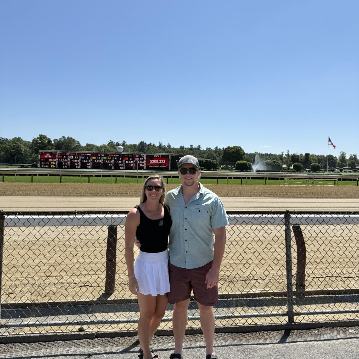 Saratoga Horse Race Course day!
