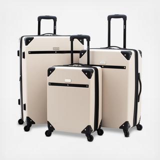 Kensie 3-Piece Expandable Hardside Rolling Luggage Set