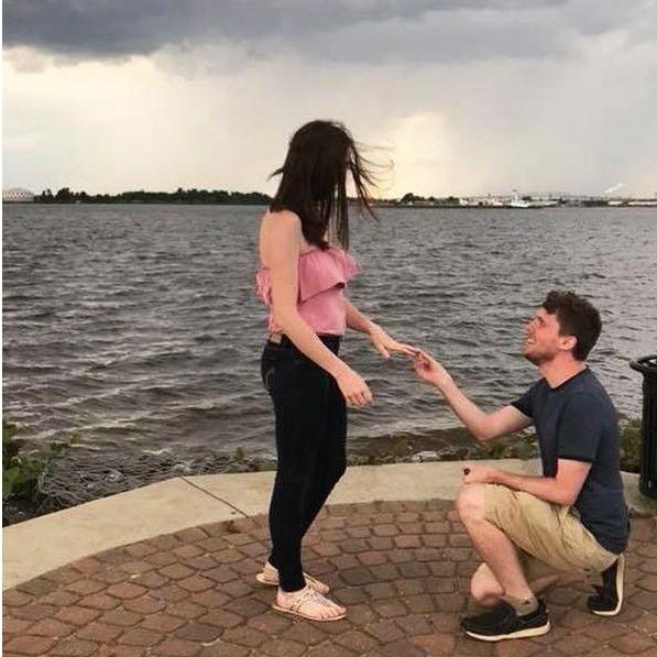 Our engagement June 2018 :)