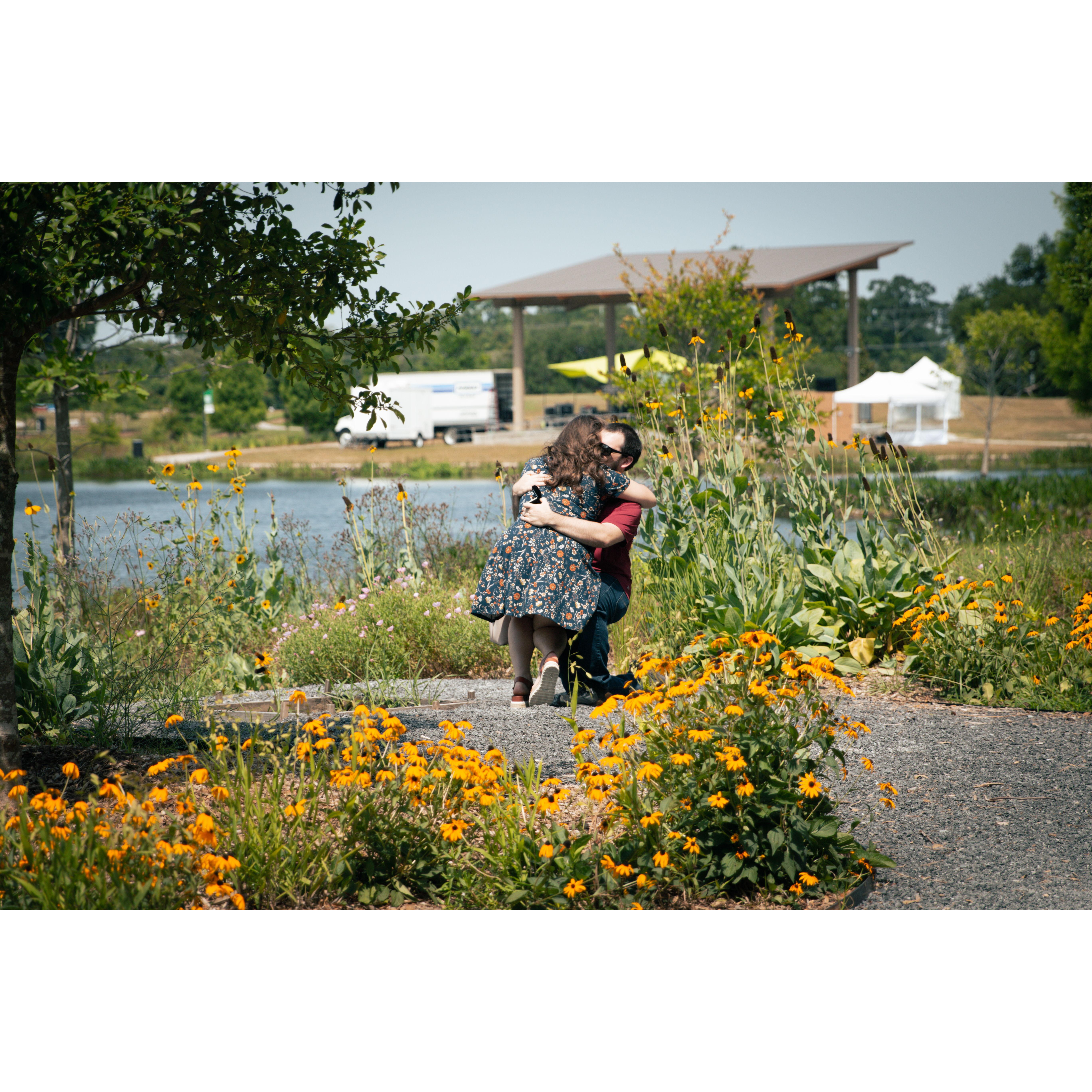 Of course Kaitlen said YES!