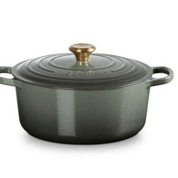 Signature Round Dutch Oven 5.5 qt (Color: Thyme)
