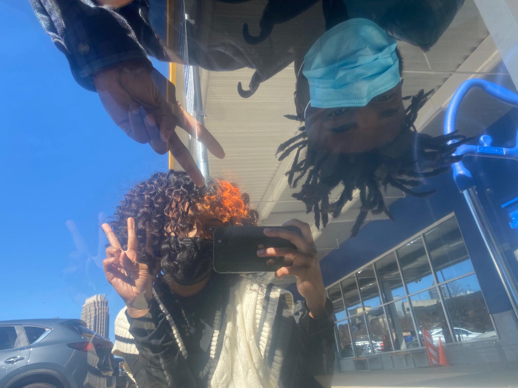 Went to IKEA and bought a big mirror for Jovarn’s room!