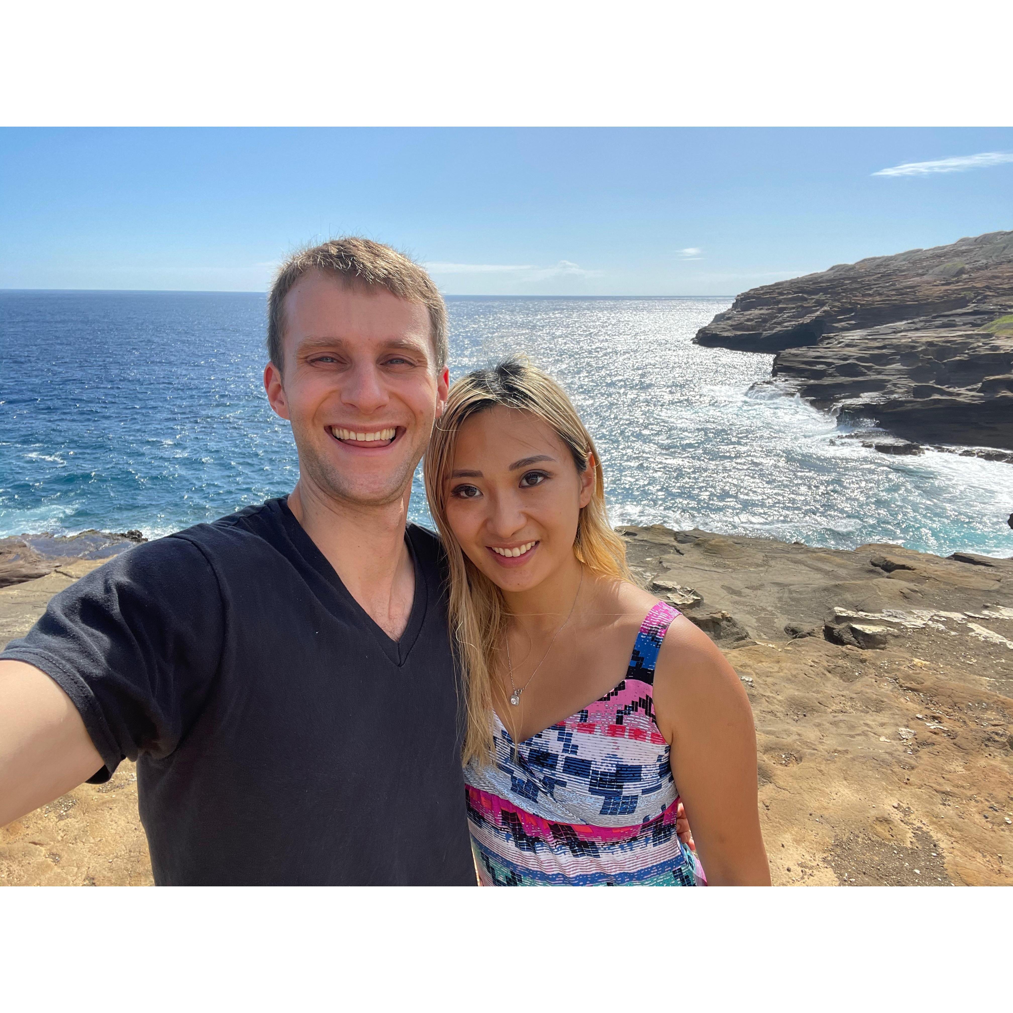 Exploring Oahu together!