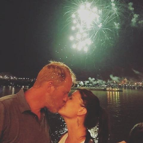 First vacation together left us seeing fireworks...literally ;)