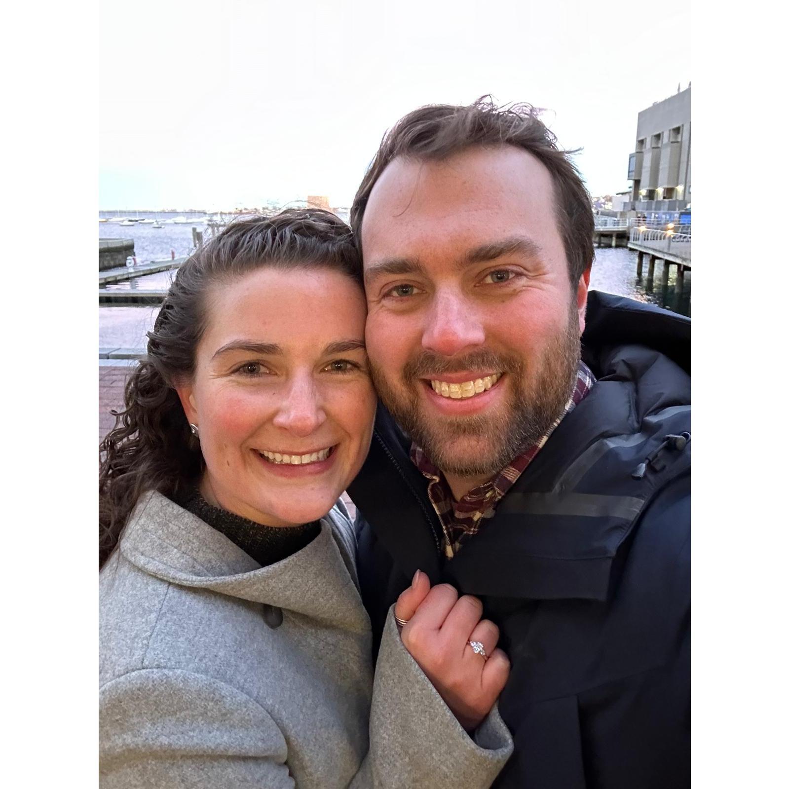 The day we got engaged