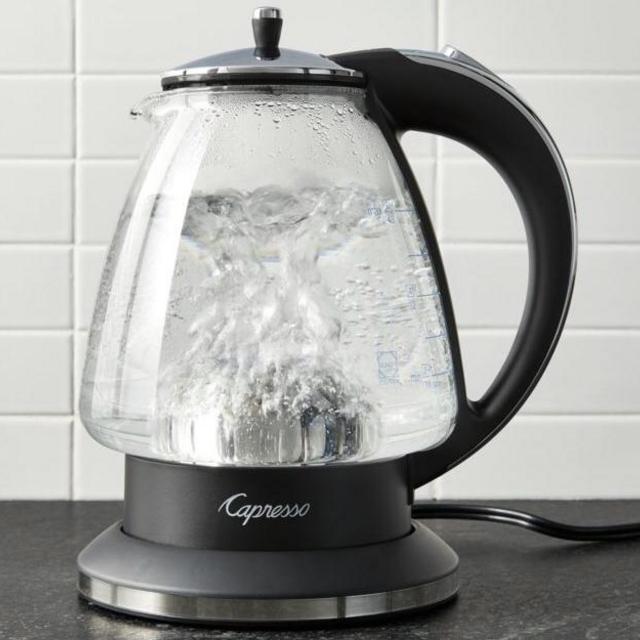 CRATE AND BARREL Capresso H2O Plus Electric Kettle