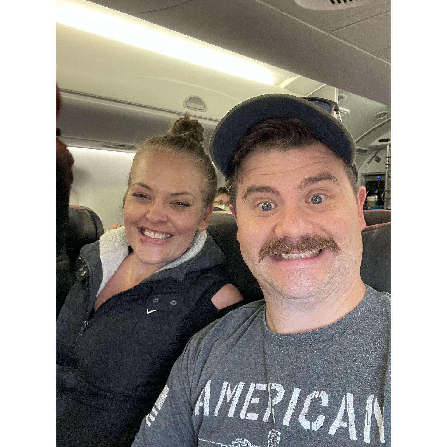 Flying to California for a fun week of Broncos football, Universal Studios, Disneyland for Darlene's Birthday!