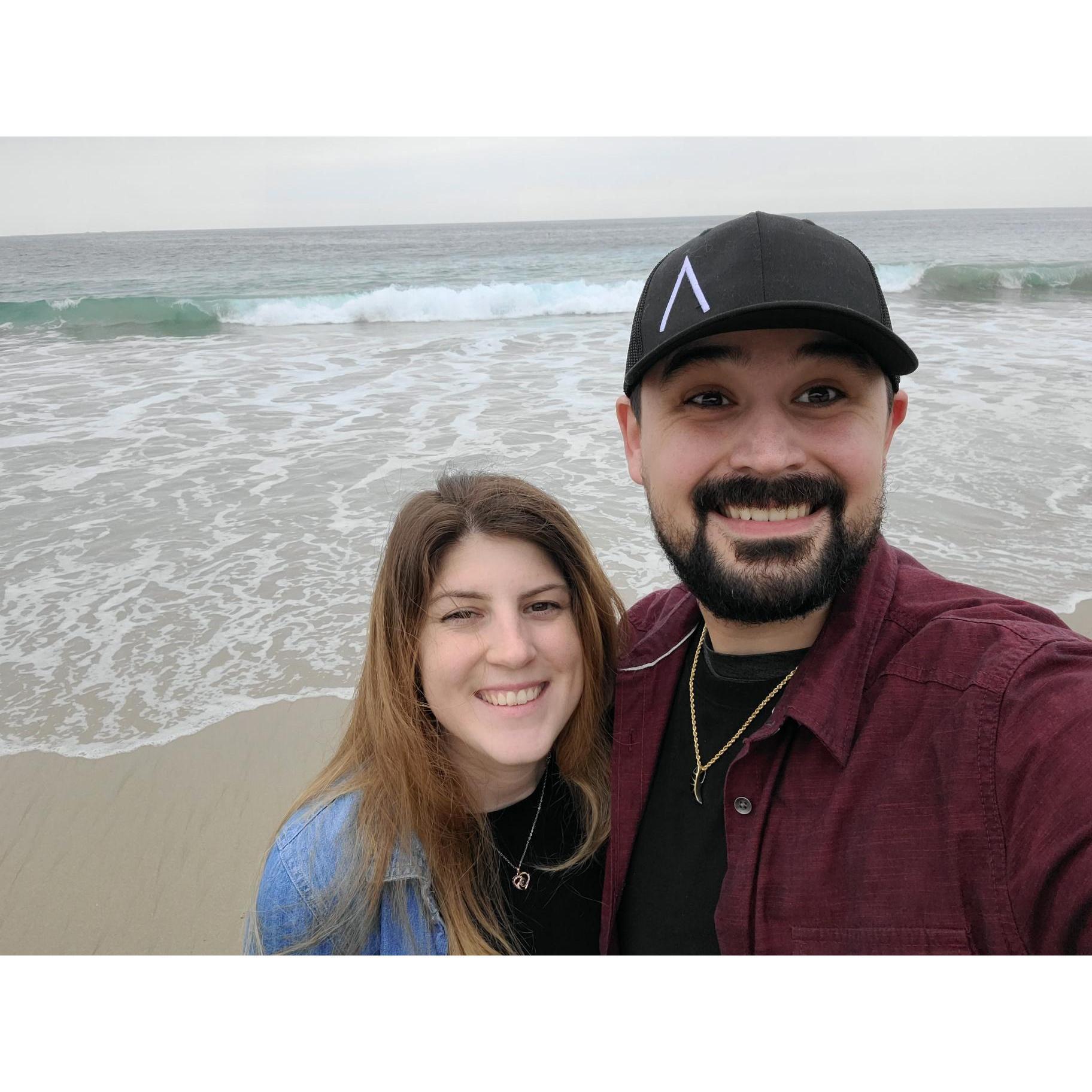 Fun Fact: Zac hates the beach but will go every once in awhile long enough for some pics lol