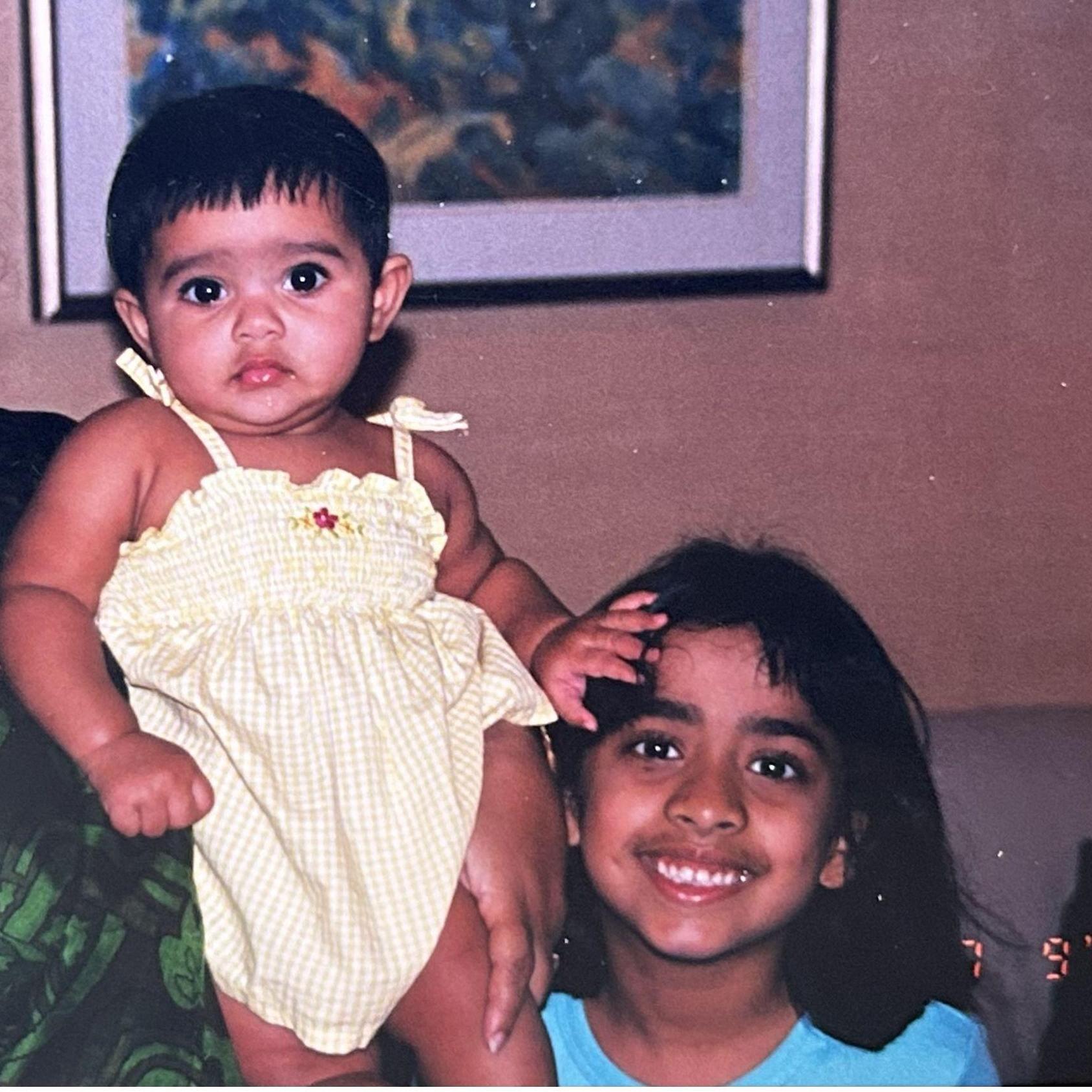 Was Sreya choosing her sister-in-law or did she just find a really good hand rest?