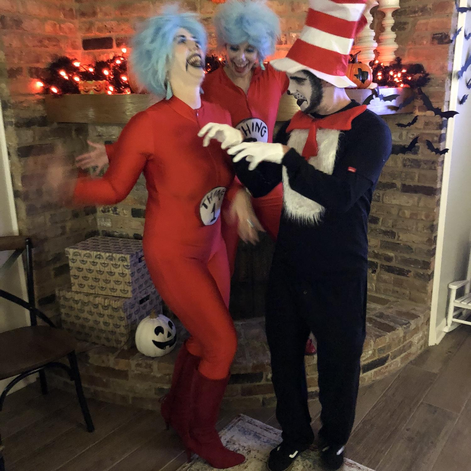 Thing 1 & 2 and Dr. Seuss