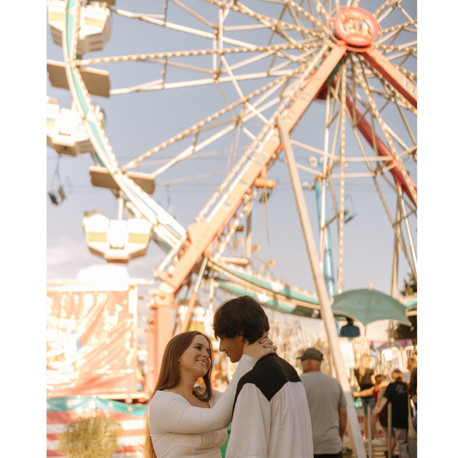 2022- This photo's significance is the same Ferris wheel we first met on in 2017