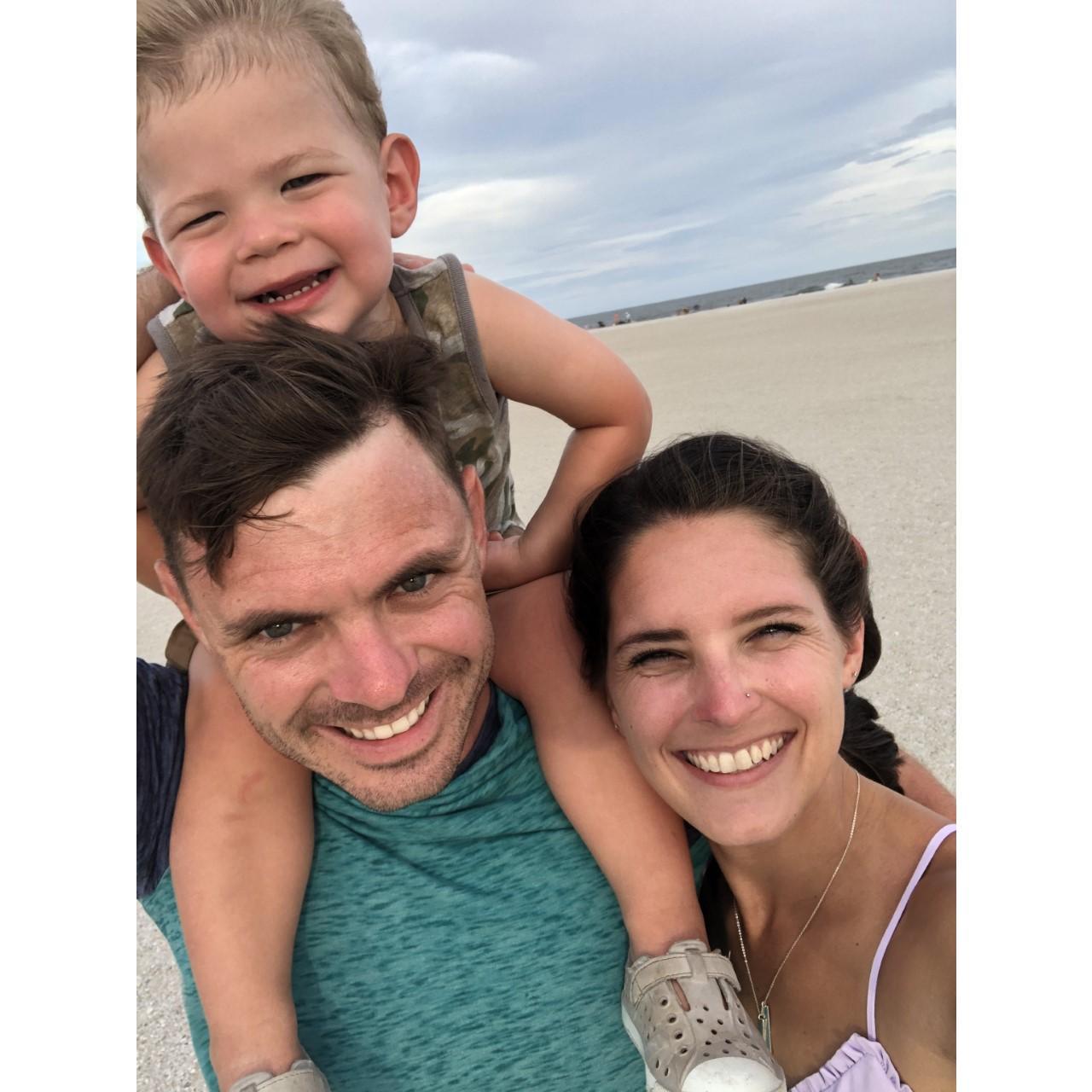 Dalton's 2nd Birthday Trip to Tybee Island, GA 2020