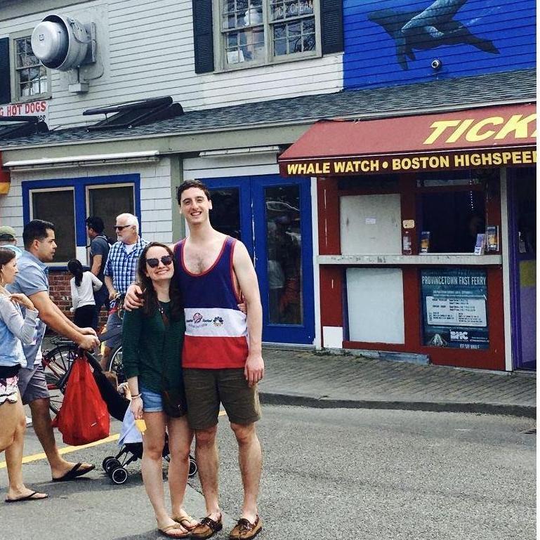 Our first trip to Provincetown, May 2016