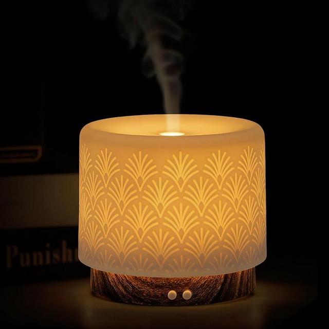Onaboviva Diffuser for Home,Essential Oil Diffuser 280ml Aromatherapy Oil Diffuser Ultrasonic Cool Mist Diffuser with Auto Shut-Off Protection,Bedroom Vaporizer Humidifier for Home Office SPA Yoga
