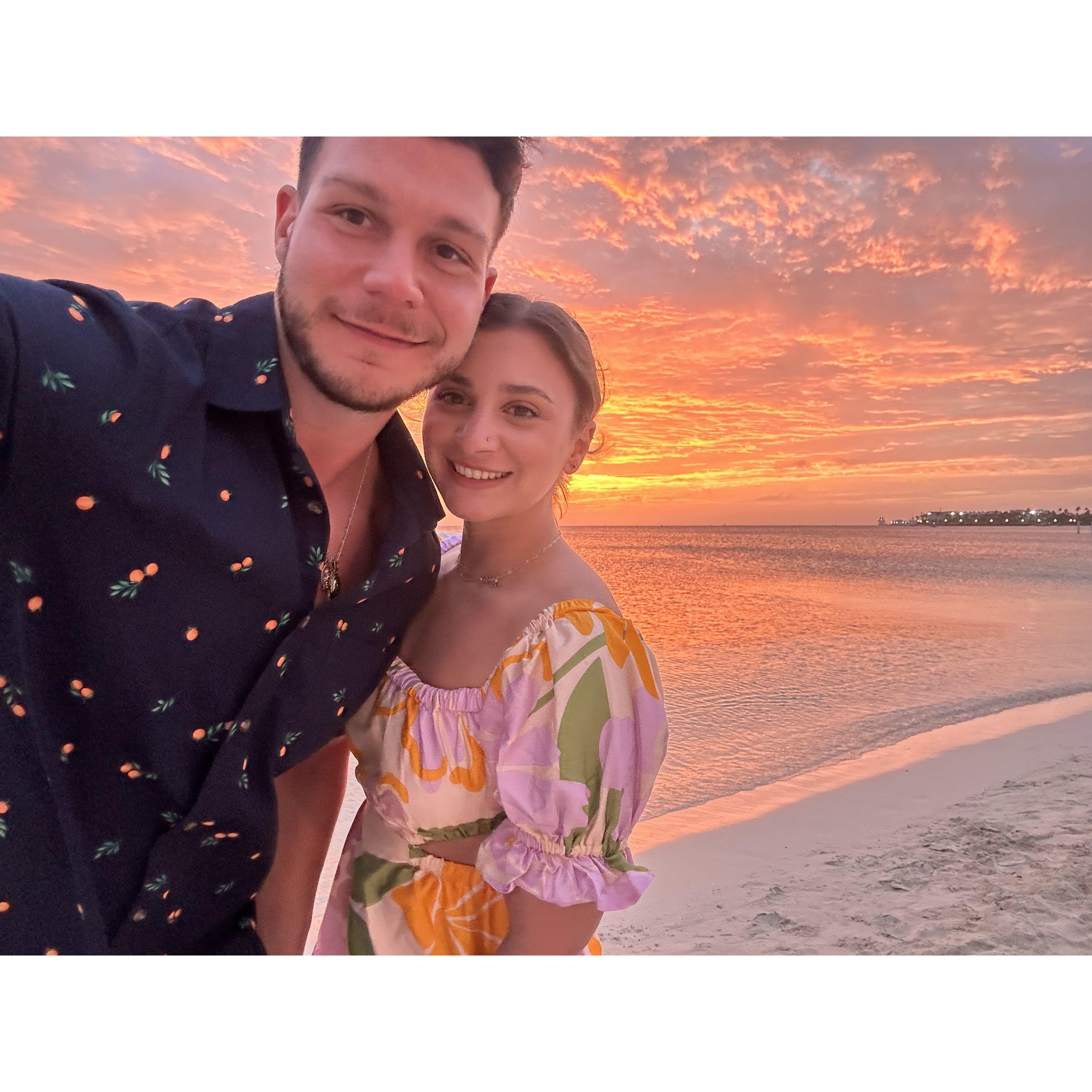 Aruba sunsets
