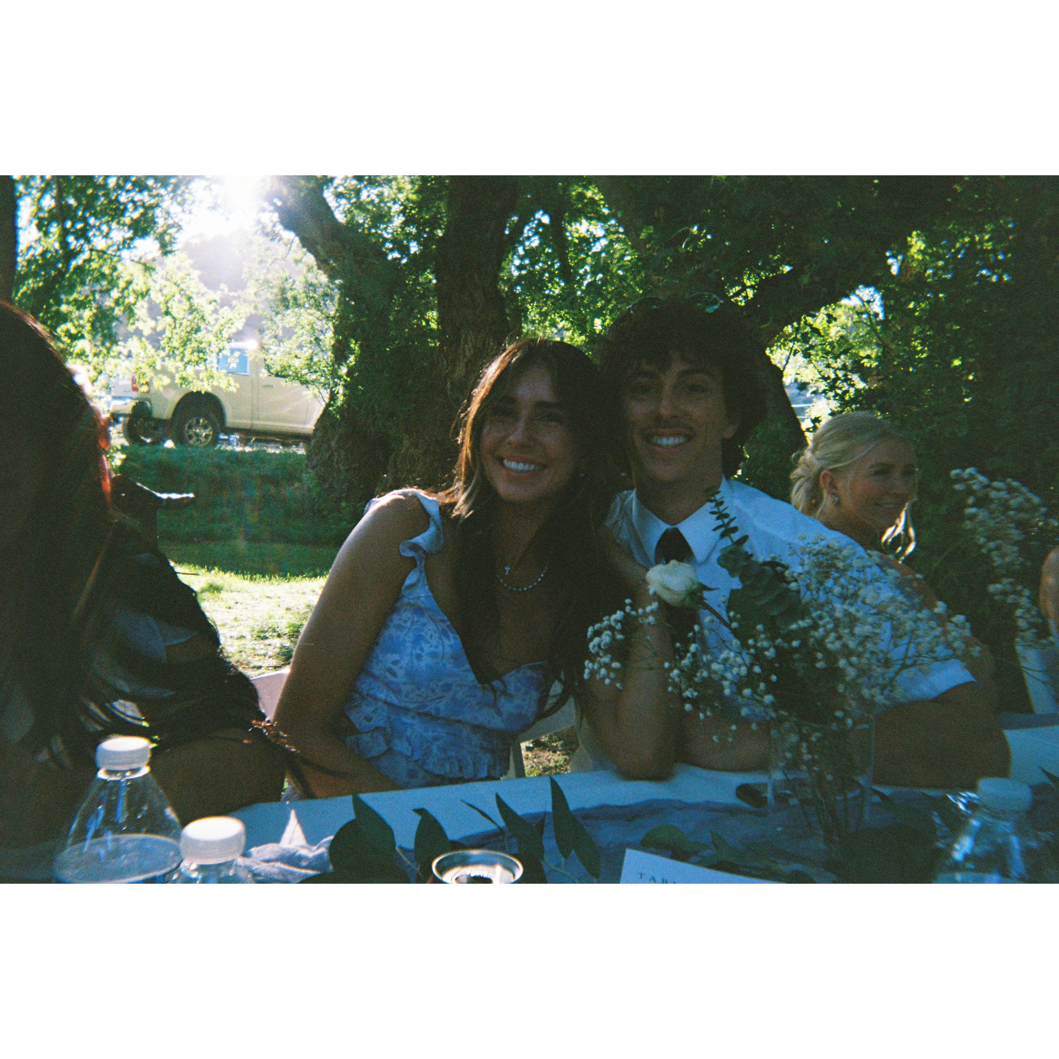 Watched our best friends get married.