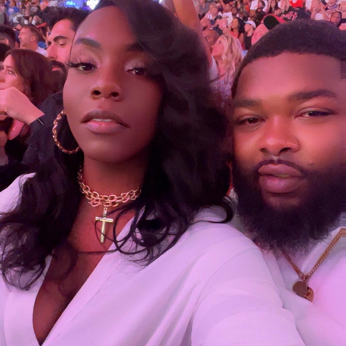 Our first Heat Game…. We lost :( 😂