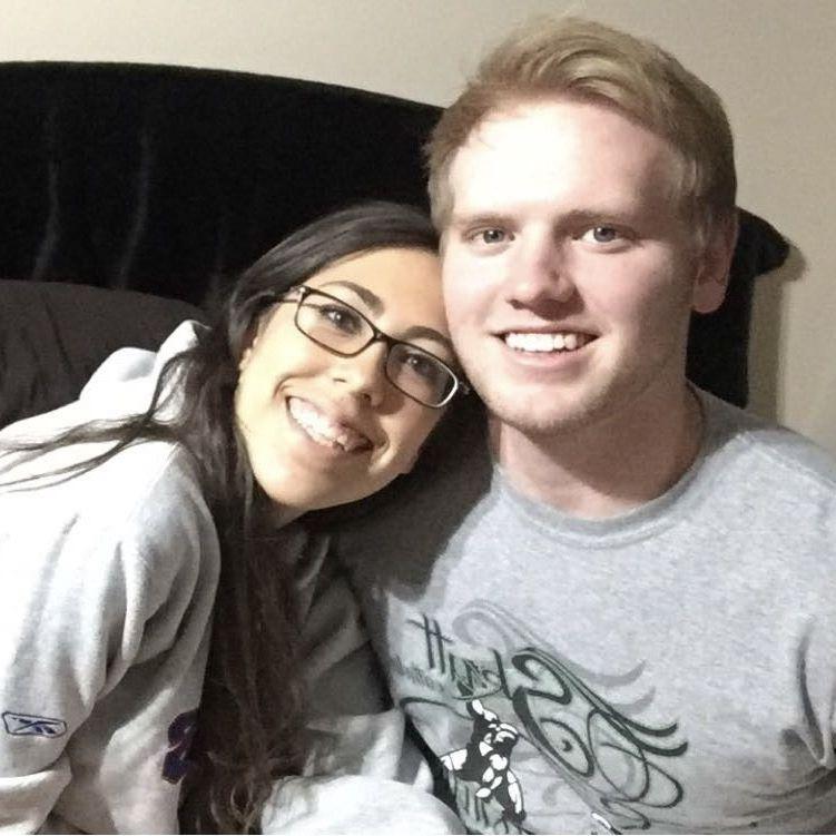 One of our first official photos as a "couple" and a personal favorite of Malia's :)