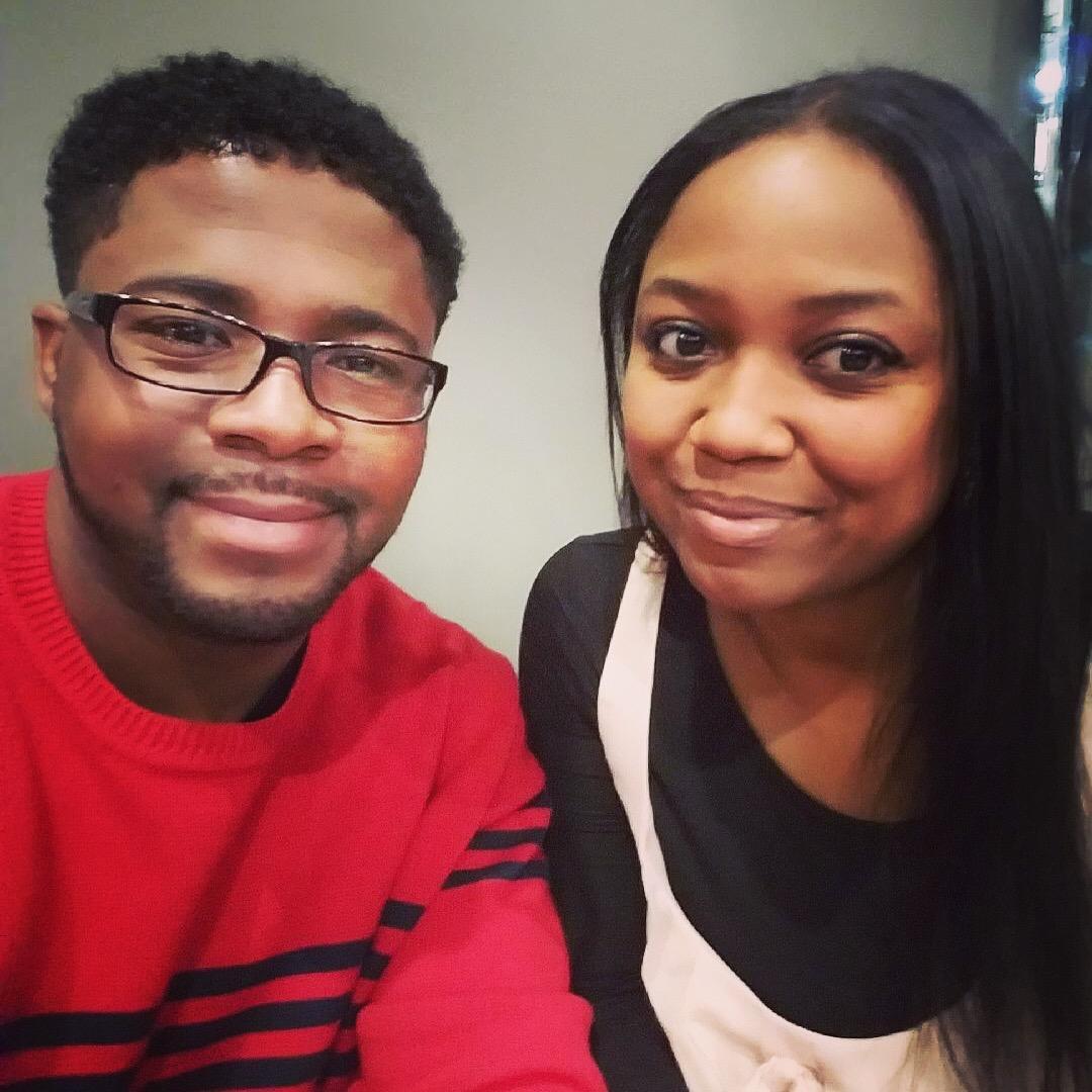 Valentine's Day 2018, just before Earl headed to Japan for 6 weeks!