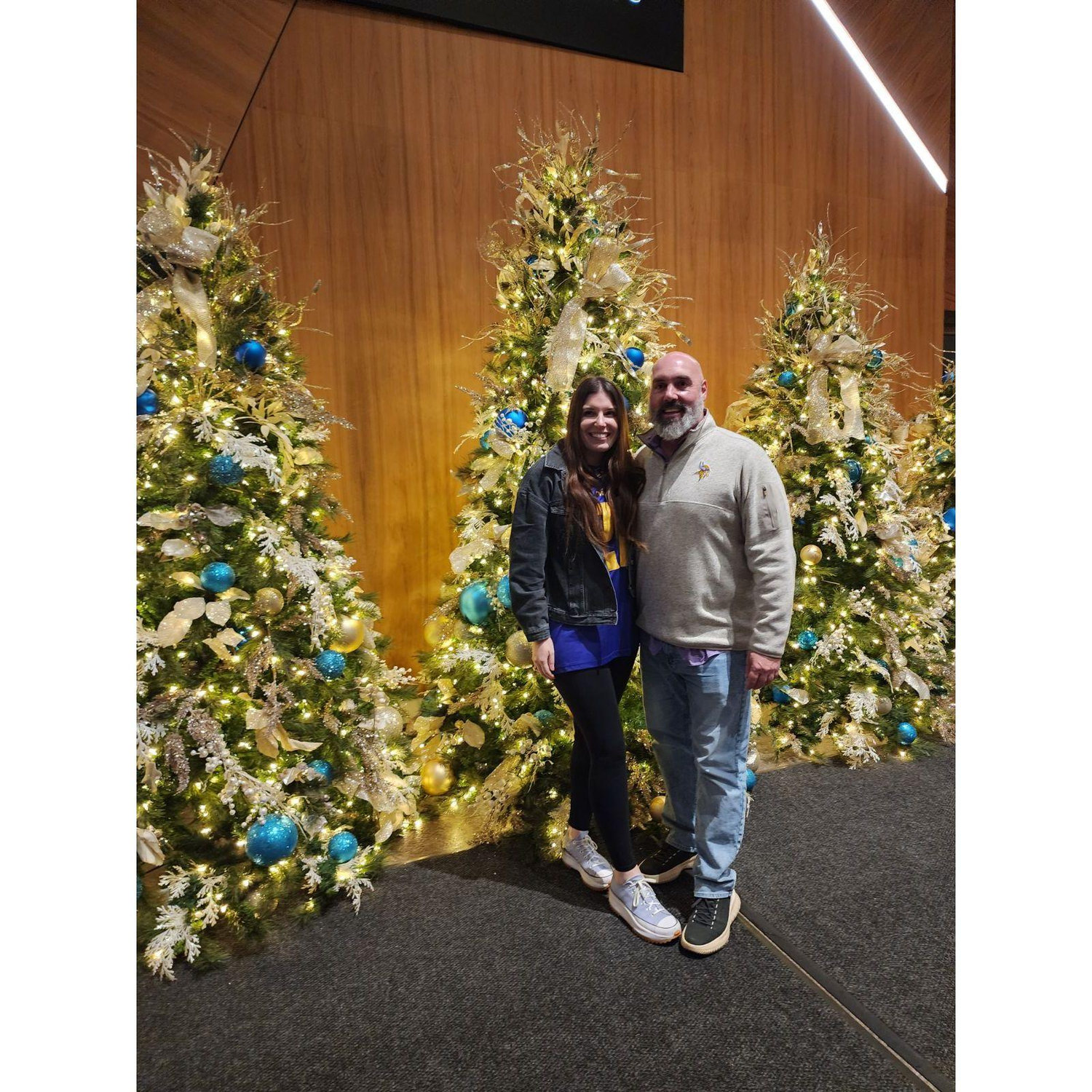 Vikings game at U.S. Bank Stadium, ringing in the New Year! 12.31.23