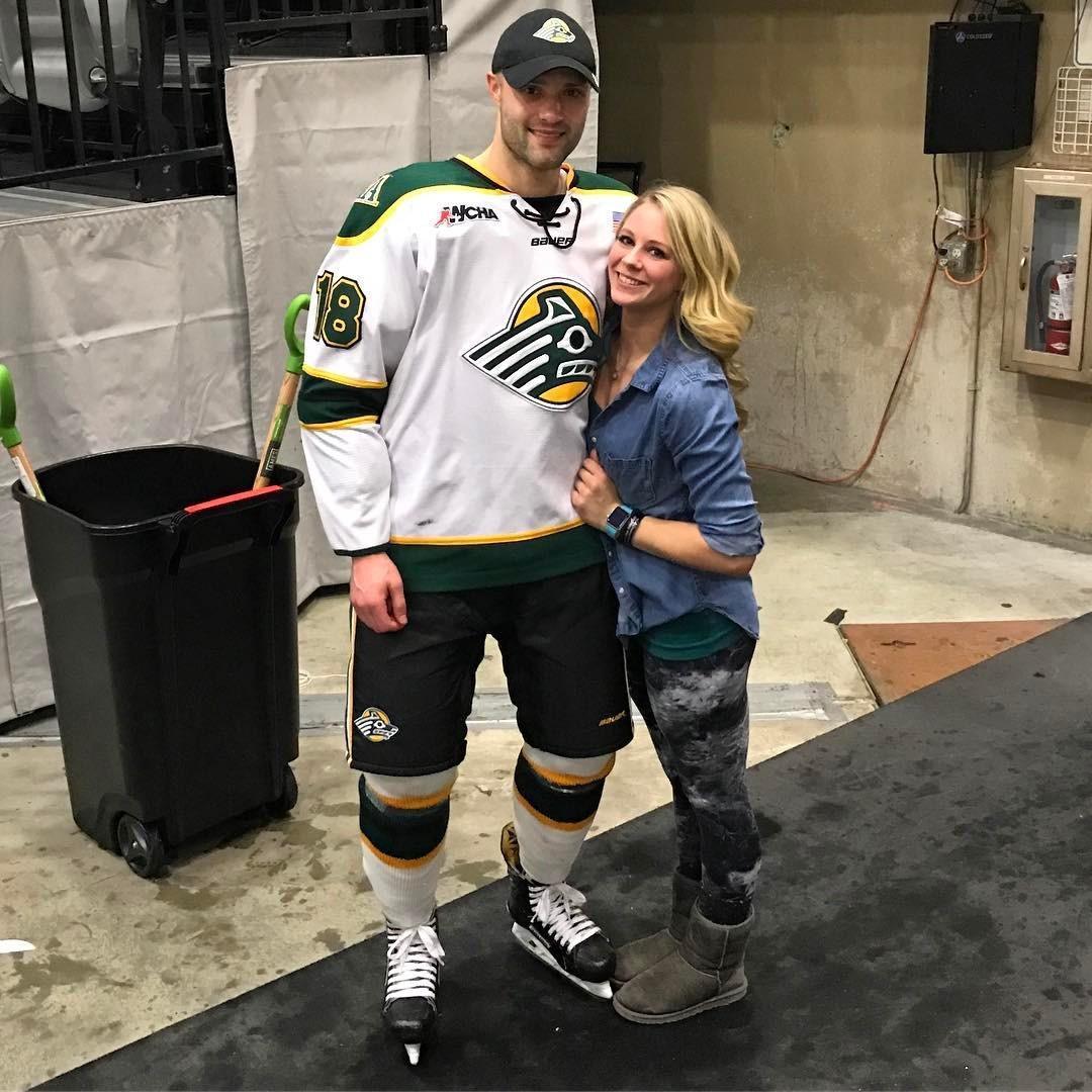 Last hockey game of college