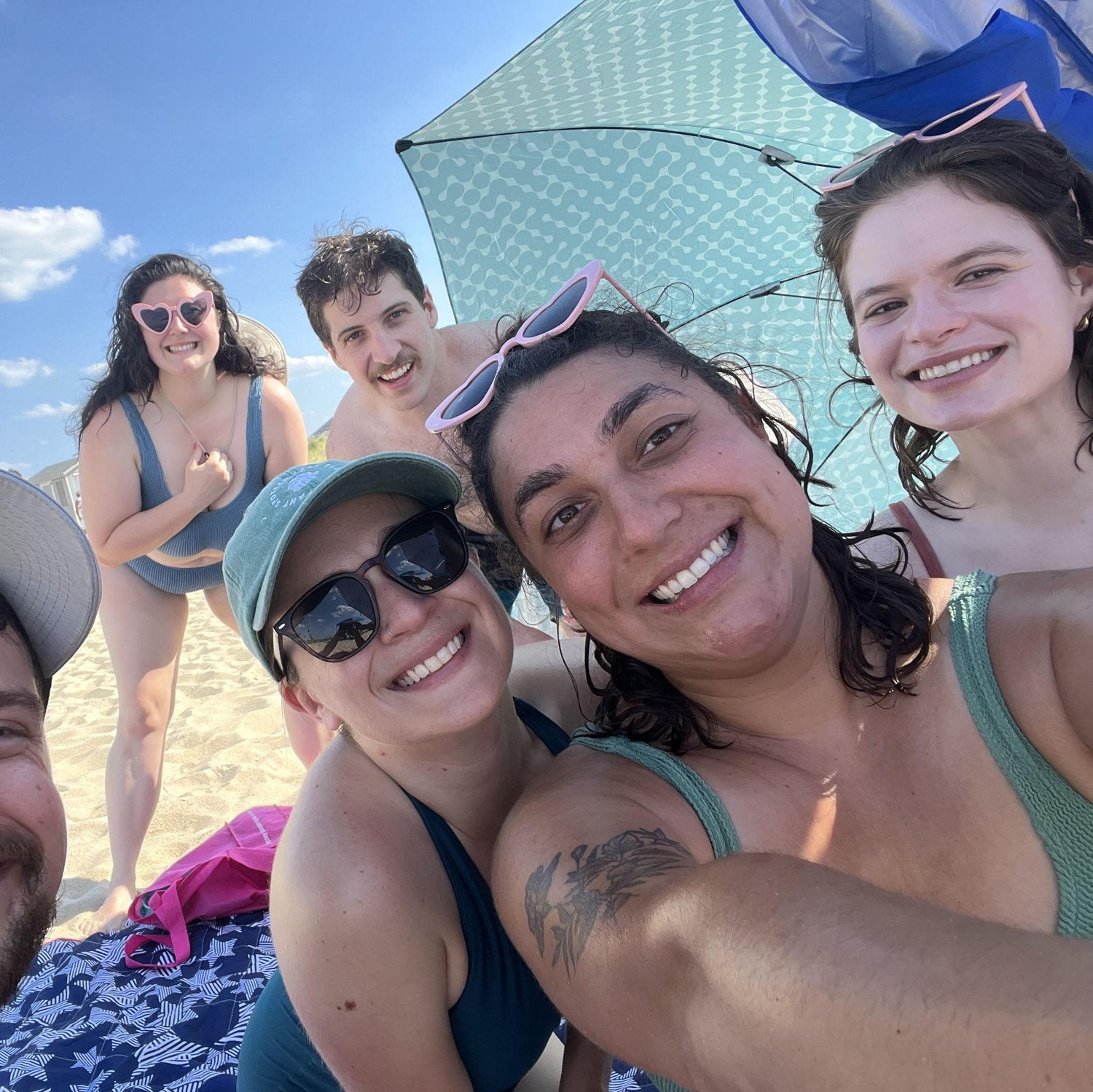 Beach Day with the Jersey crew!