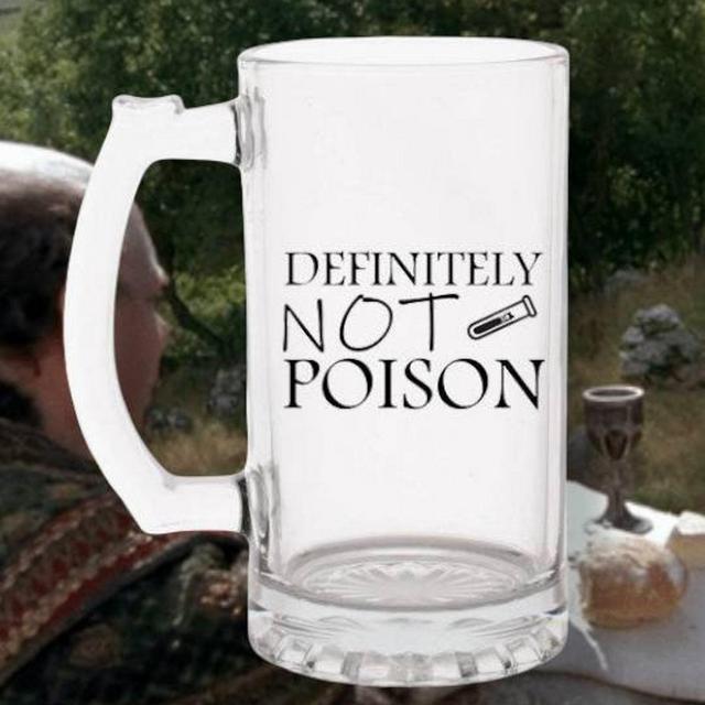 Definitely Not Poison Glassware