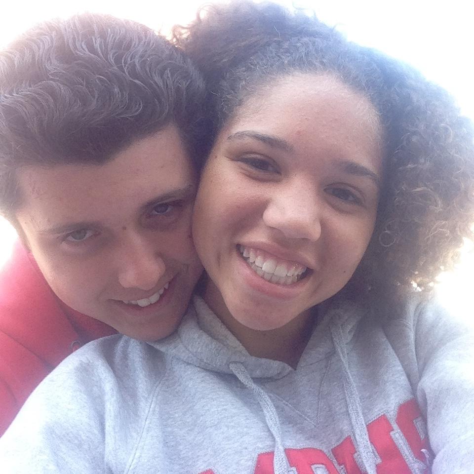 Our first picture together September 2013