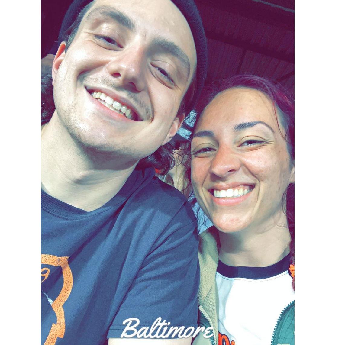 Our first baseball game!