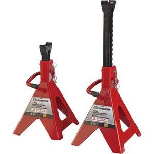 Strongway Double-Locking 6-Ton Jack Stands — Pair